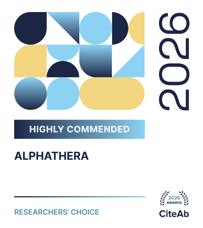 CiteAB researchers choice award AlphaThera highly commended